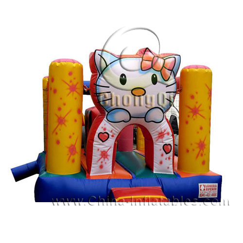 inflatable Hello Kitty bouncer